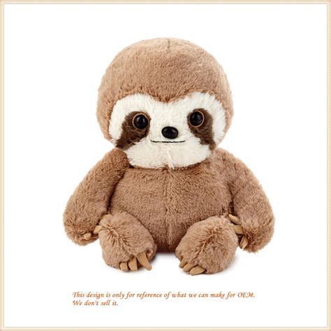 Cute Sloth Plushie Fluffy Toys Shaggy Animals Dolls China Plush Sloth