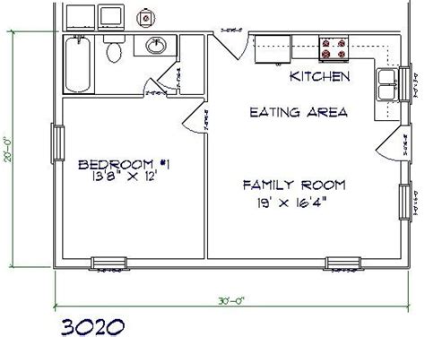 Tm unifi vs maxisone home: Image result for one bedroom 20 x 30 floor plan ...