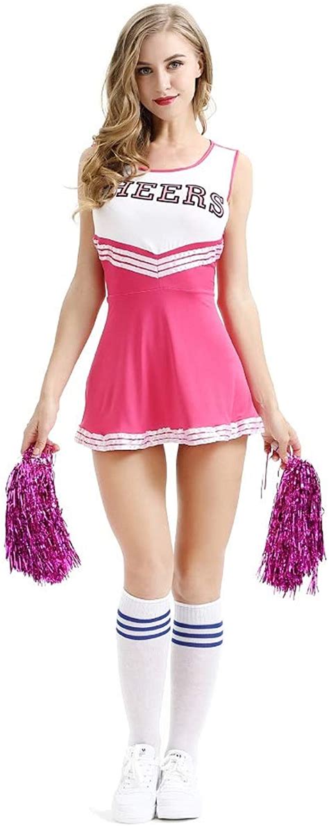Steeler Cheerleader Costume With La La Flower School Sexy Skirt Cosplay