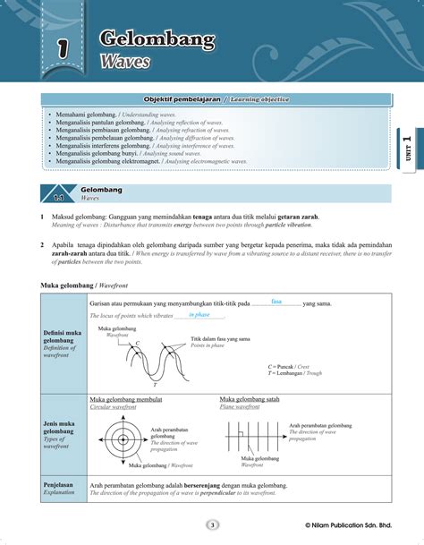 Jawapan Buku Nilam Fizik Tingkatan 5 Kssm