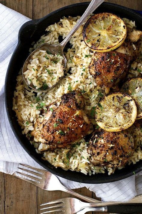 Chicken recipes tried and loved by readers from all over the world! One Pot Greek Chicken & Lemon Rice | Recipe | Food recipes ...