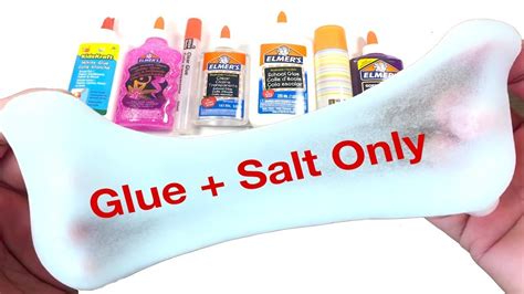 Saline solution is easy to find and comes in big bottles. Testing How To Make Slime With Glue, Water And Salt Only!! Slime Without Borax Or Activator ...