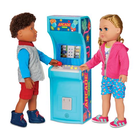 My Life As Arcade Play Set For 18′ Dolls With 100 Games Installed