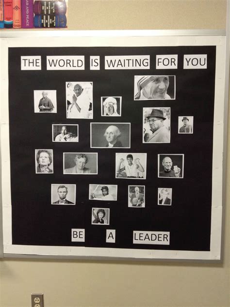 The World Is Waiting For You History Classroom Decorations World