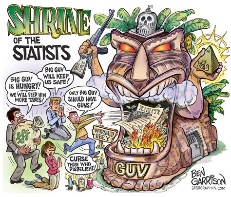shrine of the statists ben garrison know your meme