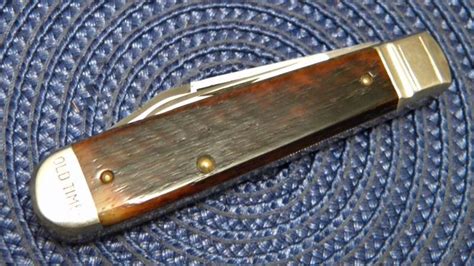 Old timer knives have been a dependable tool for decades that are built to be passed down from generation to generation. Schrade Walden NY USA 2OT Bone Old Timer Jack Knife in Box ...