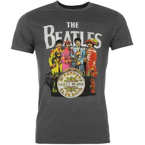 Official Band Merch The Beatles T Shirt Mens T Shirts