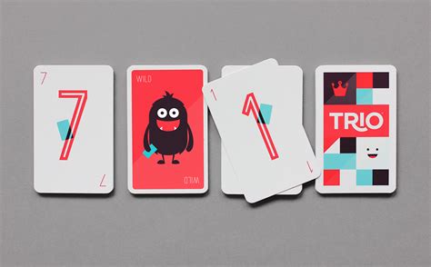 Trio Card Game On Behance