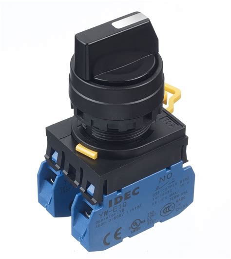 Yw1s 33e20 Idec 3 Position Spring Return Selector Switch Dpno