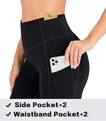 leggings with pockets for women butt lift iuga high waisted yoga pants with pockets workout
