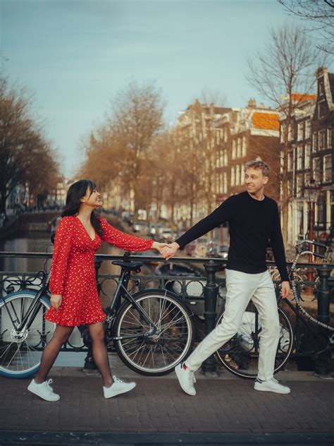 Couple Honeymoon Photoshoot In Amsterdam Rudenko Photography