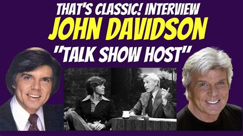 John Davidson Tonight Show Host That S Incredible Singer Broadway Behind The Scenes