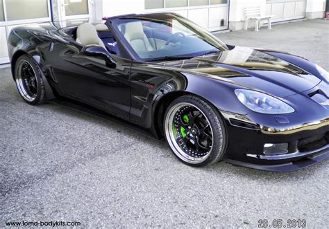 Loma Corvette Gt2 Wide Body Kit On A C6 Convertible In Germany
