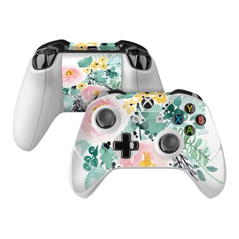 Microsoft Xbox One Controller Skin Blushed Flowers By Sara Berrenson
