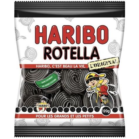 Haribo Rotella 120g In 2021 Haribo Haribo Candy Black Licorice Candy