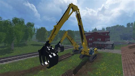 Rolo Excavator Forest Pack Beta Fs 15 Farming Simulator