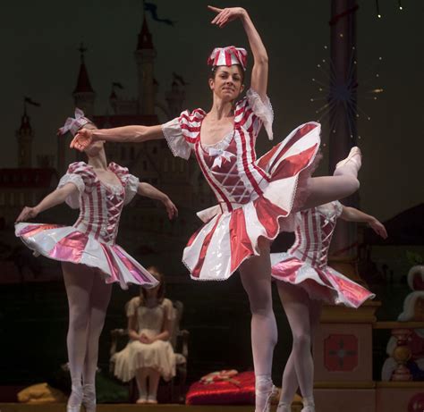 The Nutcracker Ballet Russian Candy Cane Performers Ballet Costumes