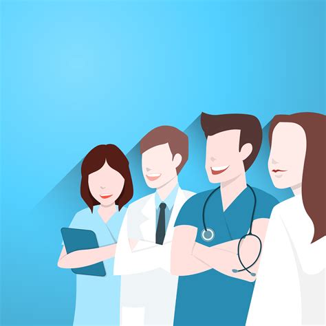 Doctors Group Happy Medical Team Download Free Vectors Clipart