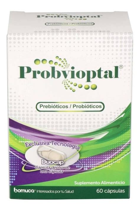 Probióticos Probvioptal Caja Con 60 Cápsulas De 84 G Cu Envío Gratis