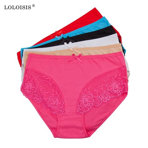 Loloisis Womens Sexy Panties Women Seamless Cotton Underwear Plus Size 3xl Panties Breathable