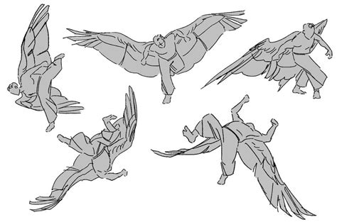 Flying Pose Reference Drawing 13 Images Result Koltelo