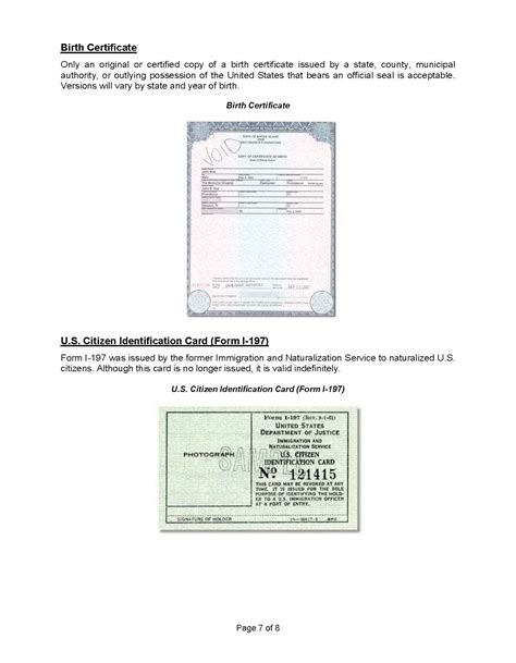 I 9 Identification Documents Free Documents