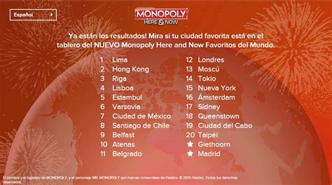 Comprar monopoly banco electrónico ¡esta es una rápida y emocionante versión del juego monopoly!. Monopoly: Lima ganó concurso y será parte del tablero mundial de aniversario | Vida21 | Peru21