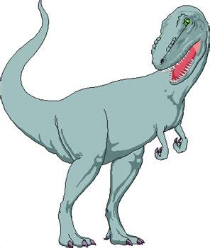 Tyrannosaurus rex was a large carnivore; Tyrannosaurus Rex Clip Art
