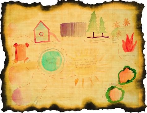 How To Make A Treasure Map World Map