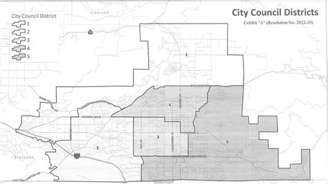 Yucaipa Ends Redistricting Process And Affirms Current City Council