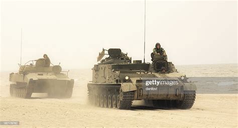 Tanks Convoy High Res Stock Photo Getty Images