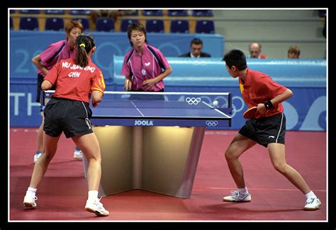 Table tennis at the 2020 summer olympics in tokyo will feature 172 table tennis players. Serving - China Womens Table Tennis Doubles 2004 Olympics | Flickr