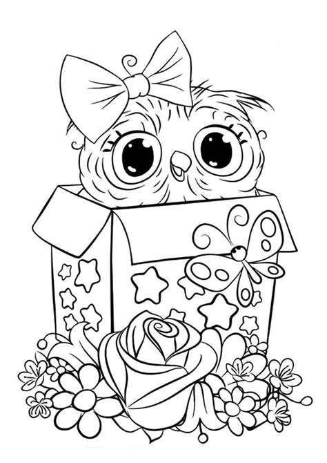 Free And Easy To Print Owl Coloring Pages Tulamama