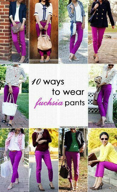 Amazing Outfits Purple Pants Outfit Colored Pants Purple Pants