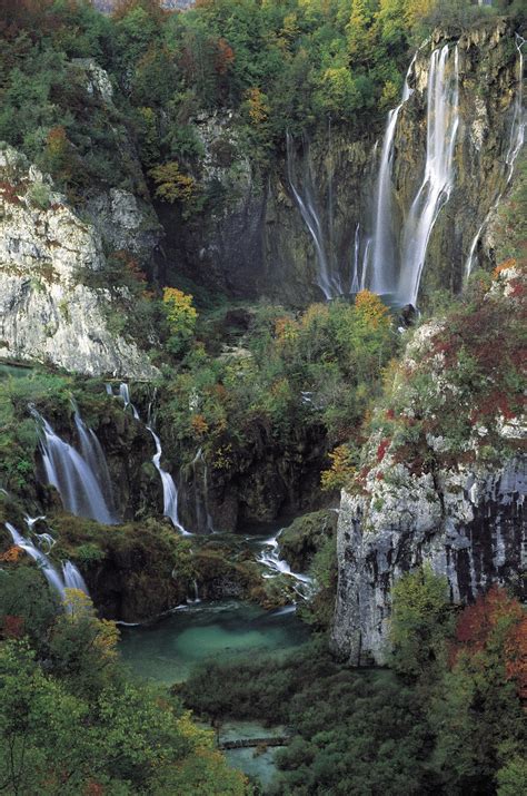 The Most Beautiful Croatian Waterfalls World Rivers Plitvice Lakes