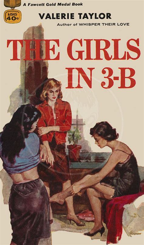 The Girls In 3 B 10x17 Giclée Canvas Print Of A Vintage Pulp Etsy In