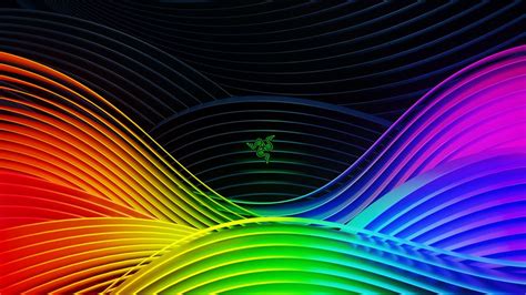 Razer Logo Colorful Wave 4k 16 Wallpaper