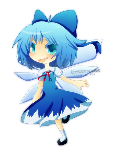 Chibi Cirno By Sandette On Deviantart