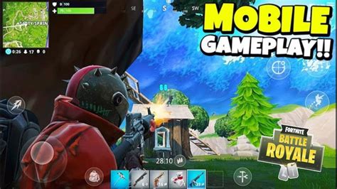 Fortnite Mobile Android Gameplay Ultra Graphics Hd Youtube