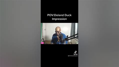 Povdonald Duck Impression Shorts Youtube