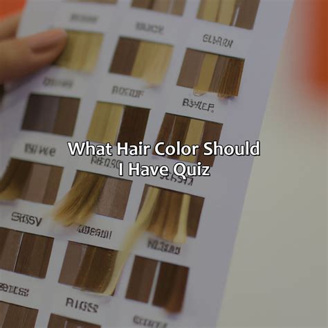 What Hair Color Should I Have Quiz Branding Mates