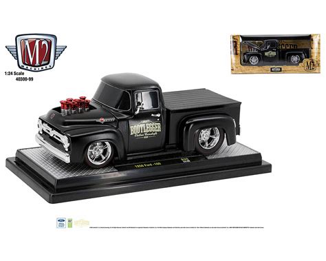 M2 Machines 124 Auto Machines 1956 Ford F100 Pick Up Bootlegger 99a M And J Toys Inc Die Cast