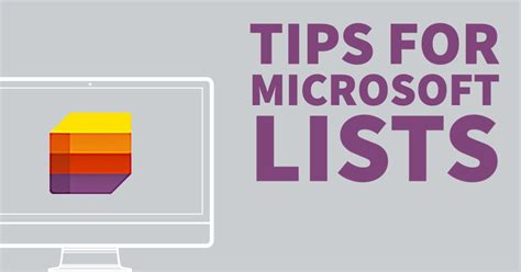 Top 5 Tips For Using Microsoft Lists Worksmart It Services