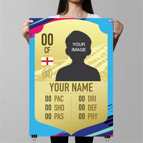 We can automatically crop your photo, then all you have to do is select the flag, favorite club and fill in the statistics. Make Your Own Fifa Card | Personalised FIFA Rare Gold Card
