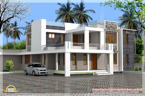 Modern Contemporary Kerala Villa Home Appliance