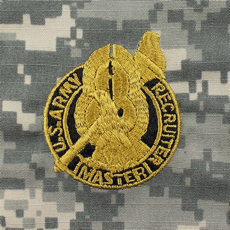 Us Army Master Recruiter Badge Acu Embroidered Usamm