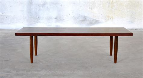 Select Modern Mid Century Modern Walnut Coffee Table Or Bench
