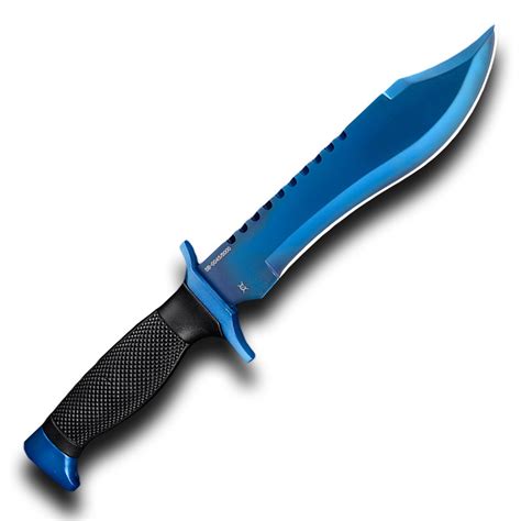 Fadecase Bowie Blue Steel Real Csgo Knife Skin Counter Strike Global