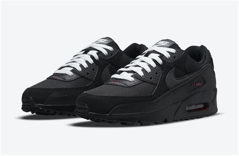 Nike Air Max 90 Arriving In Classic Black Red And White Sneaker Novel