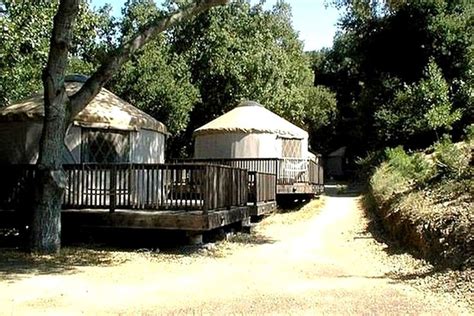 Clothing Optional Yurts Nestled In Santa Cruz Mountains California